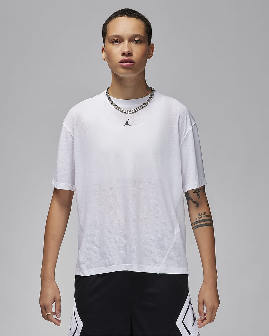 Jordan Sport Women s Diamond Short Sleeve Top